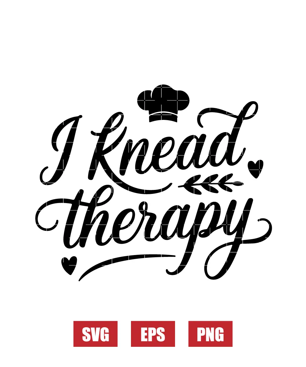 I Knead Therapy Svg