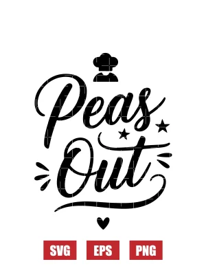 Peas Out Svg