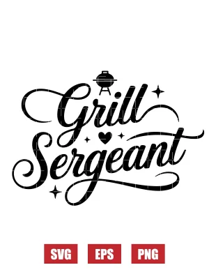 Grill Sergeant Svg