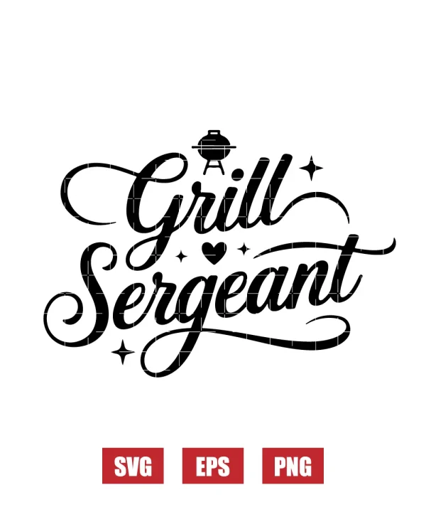 Grill Sergeant Svg