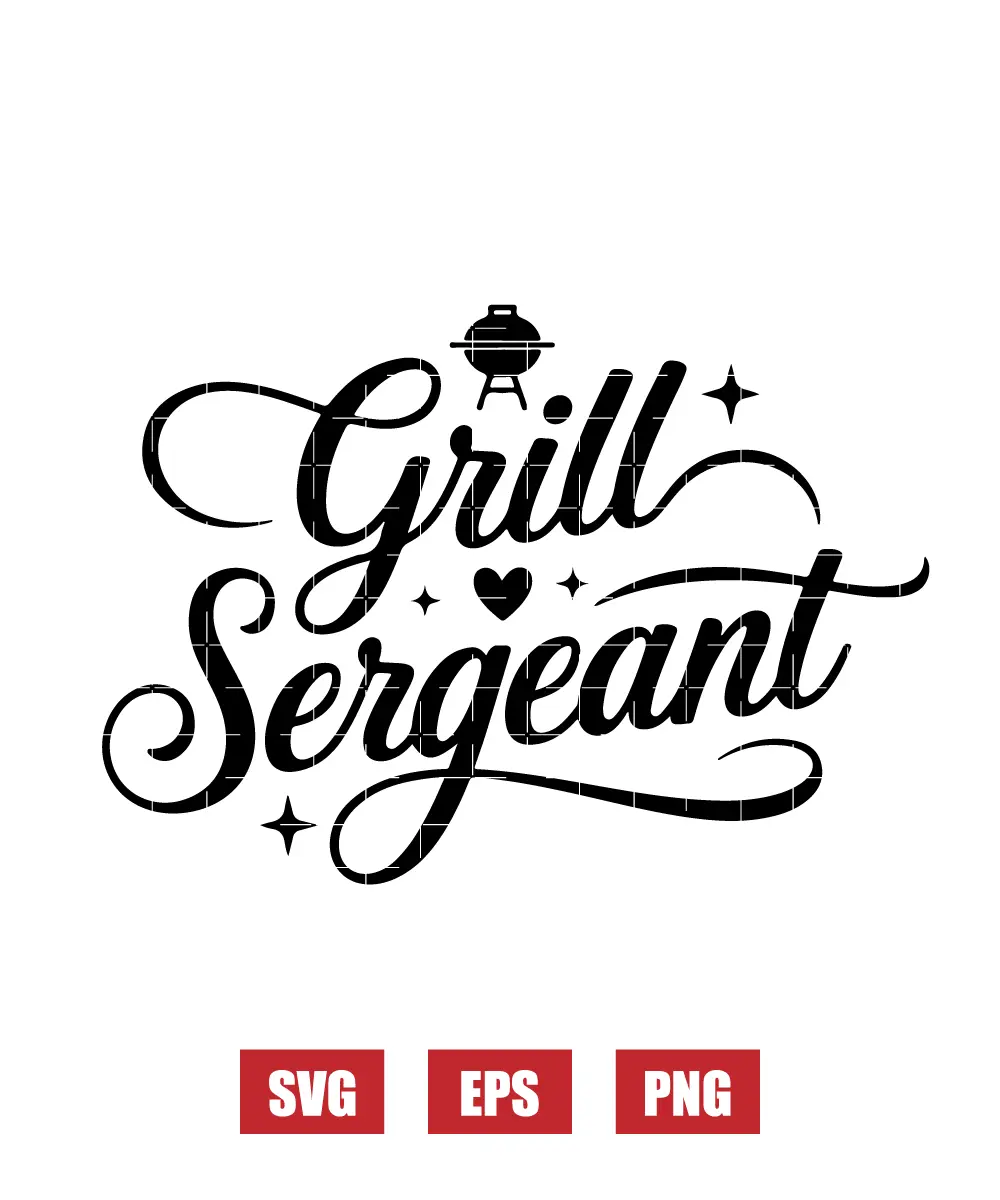 Grill Sergeant Svg