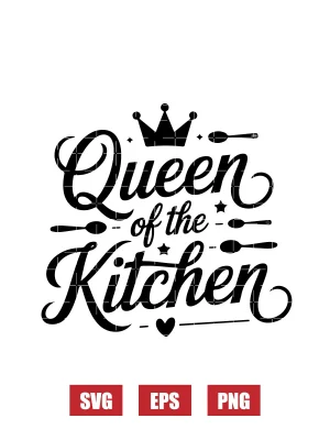 Queen of the Kitchen Svg