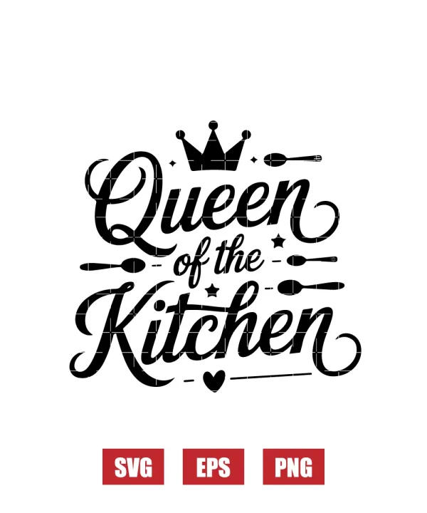 Queen of the Kitchen Svg