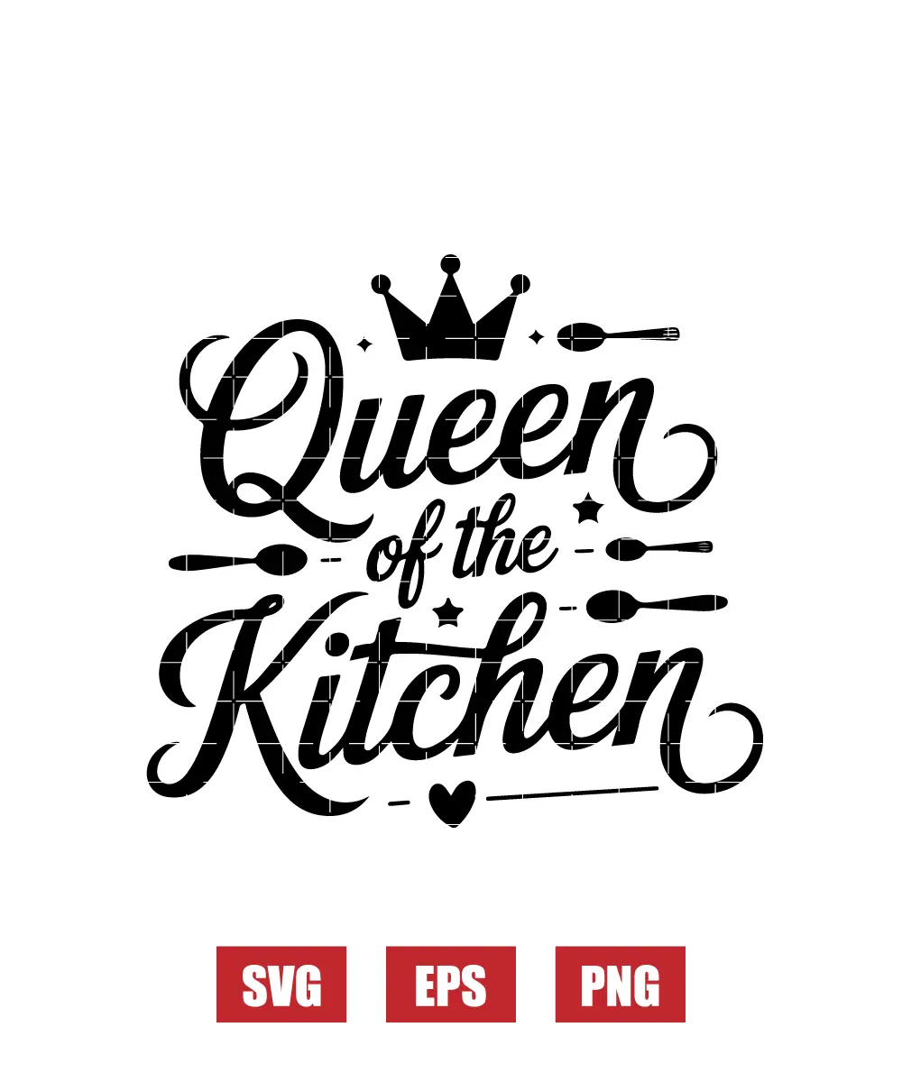 Queen of the Kitchen Svg