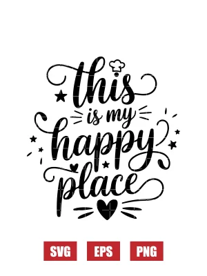 This is My Happy Place Svg