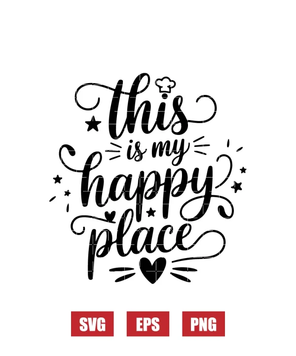 This is My Happy Place Svg