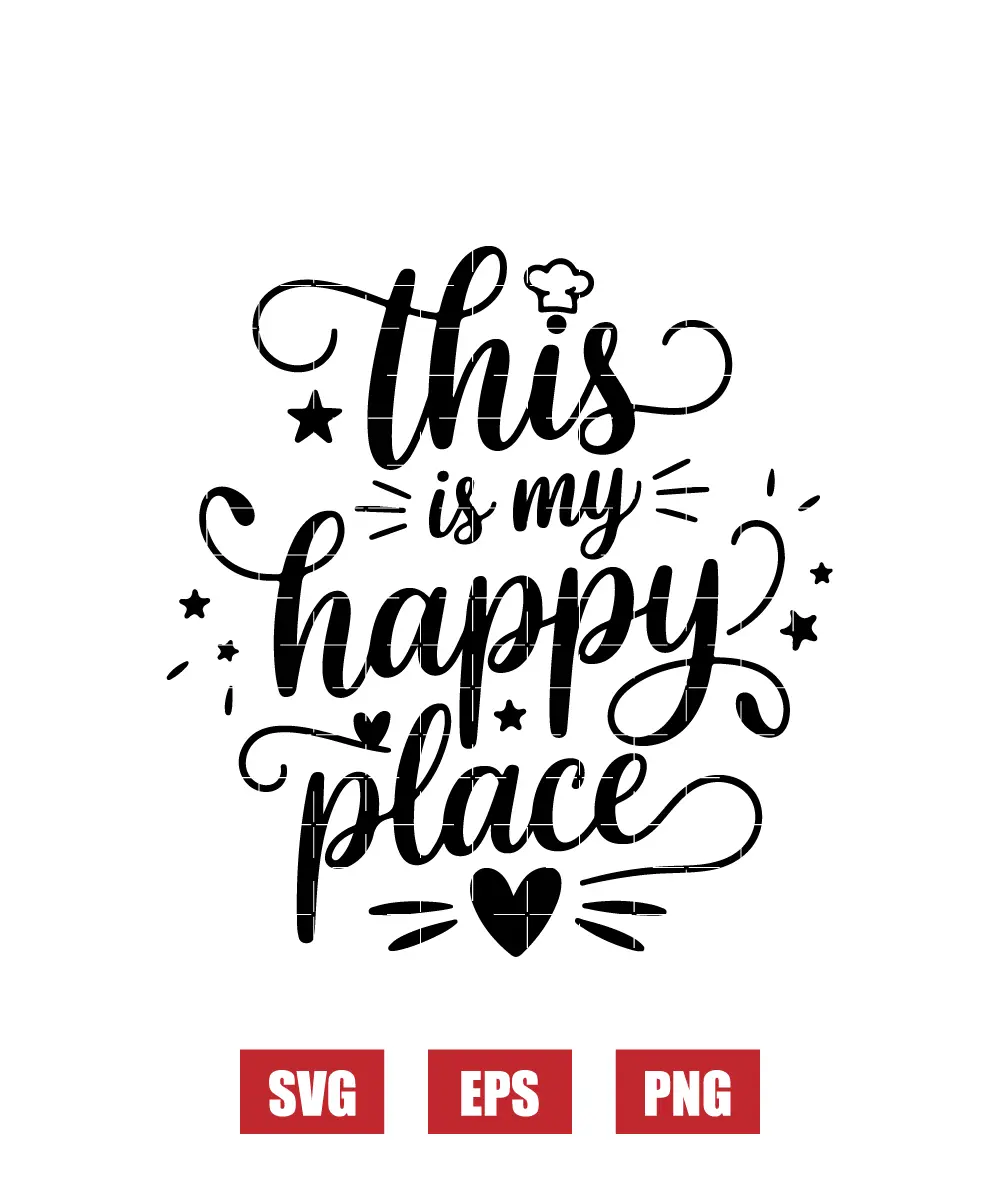 This is My Happy Place Svg