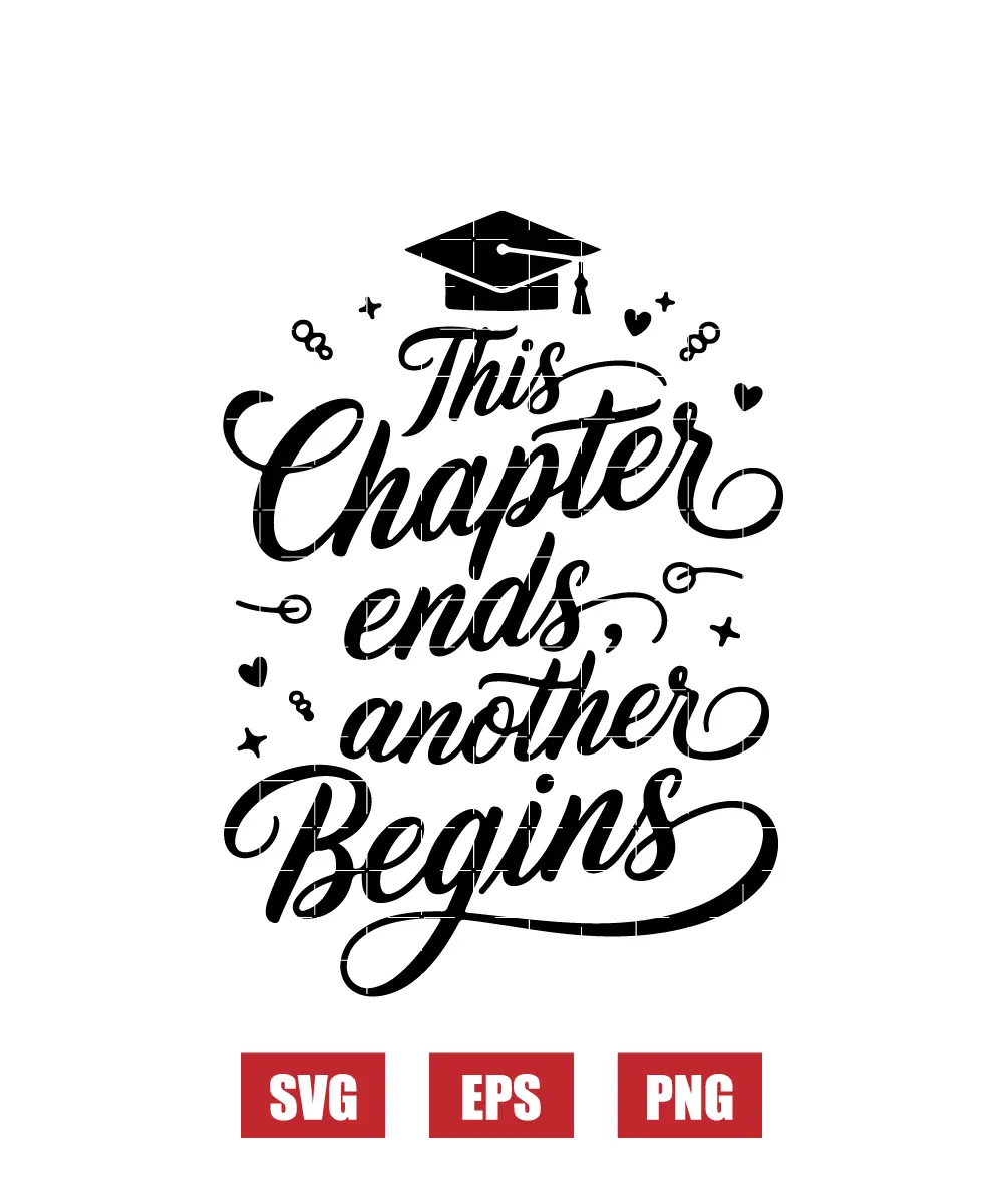 This Chapter ends, another Begins Svg