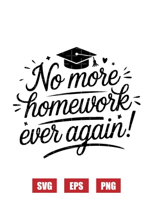 No more homework ever again! Svg