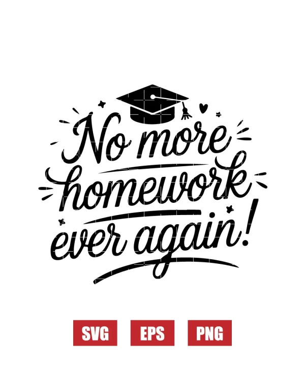 No more homework ever again! Svg