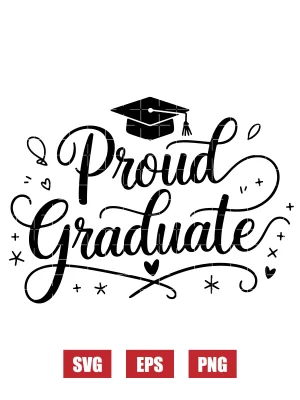 Proud Graduate Svg