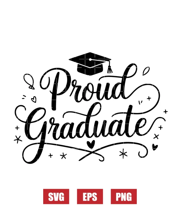 Proud Graduate Svg