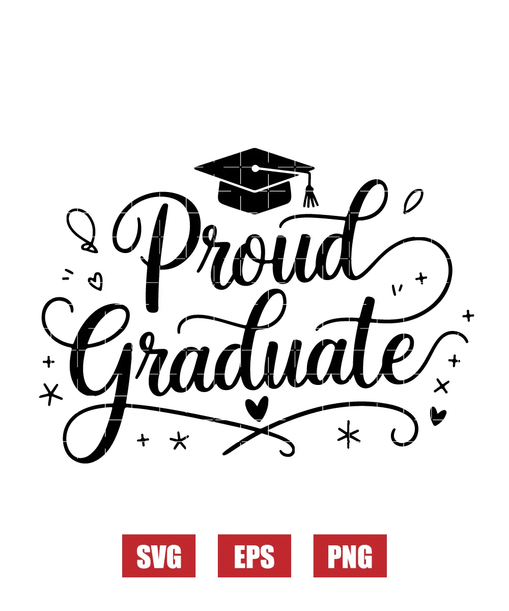 Proud Graduate Svg