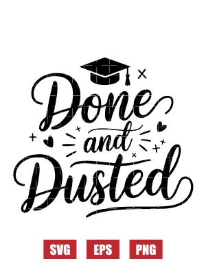 Done and Dusted Svg