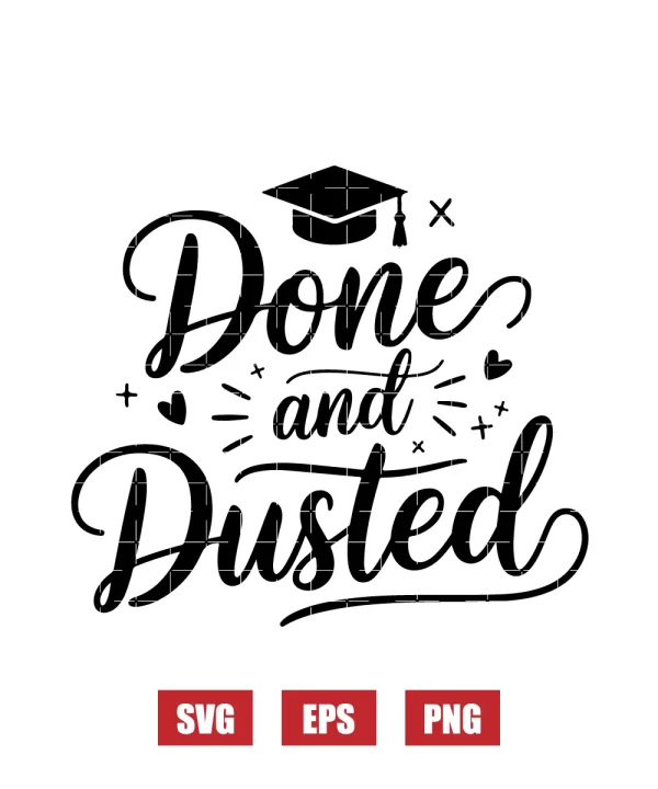 Done and Dusted Svg
