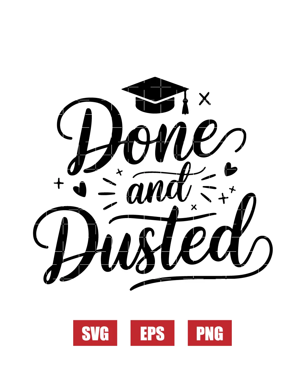 Done and Dusted Svg