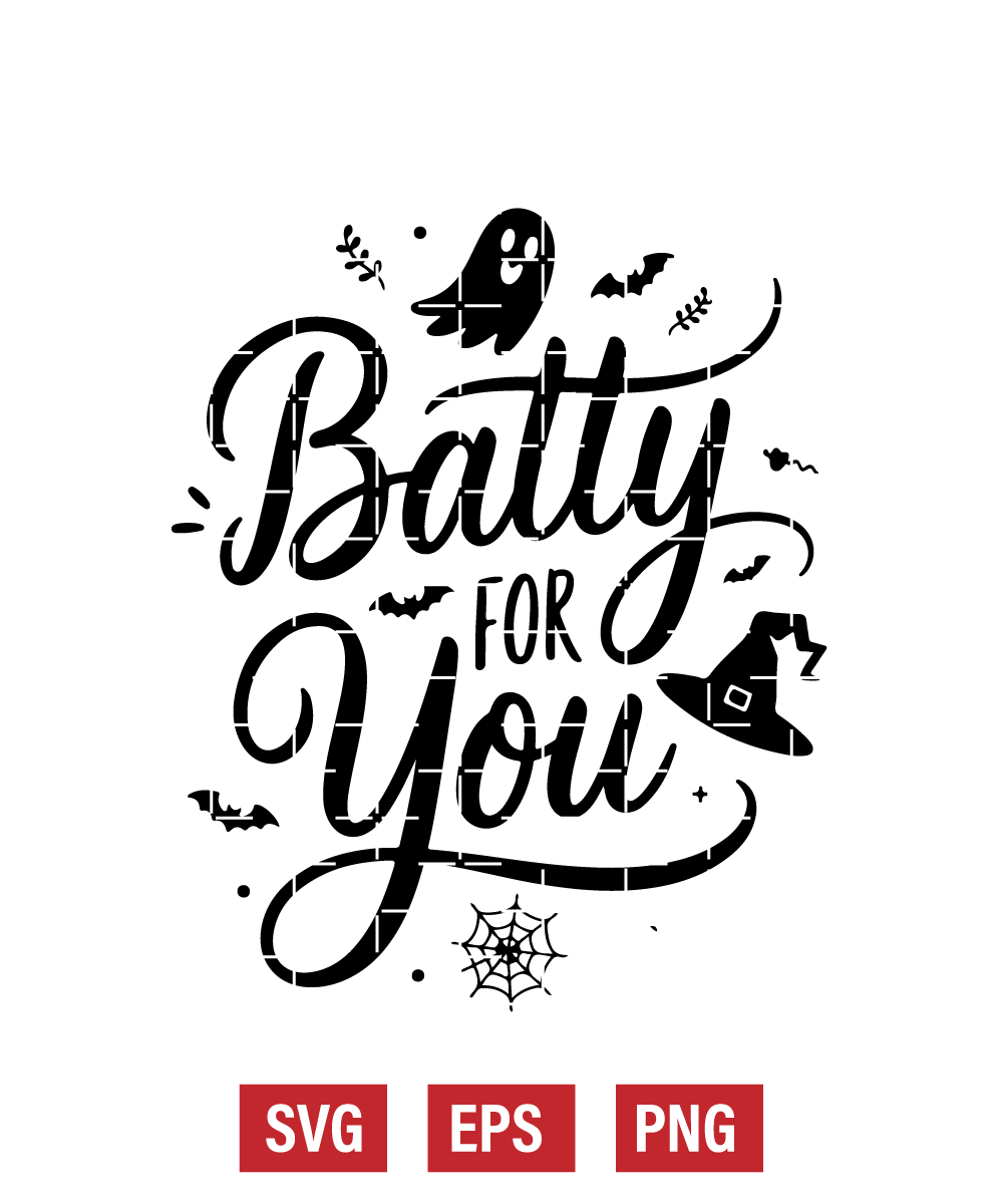 Batty for You Svg