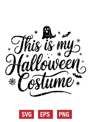 This is My Halloween Costume Svg