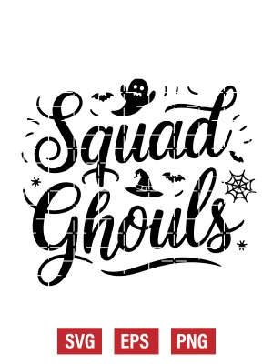 Squad Ghouls Svg