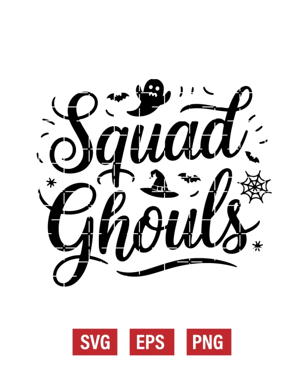 Squad Ghouls Svg