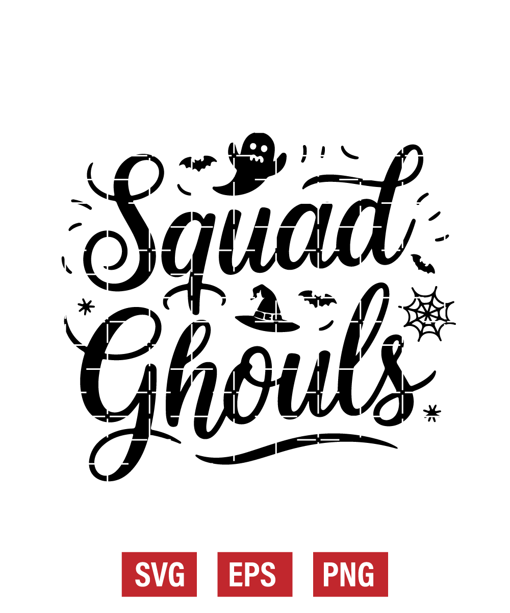 Squad Ghouls Svg