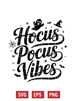 Hocus Pocus Vibes Svg