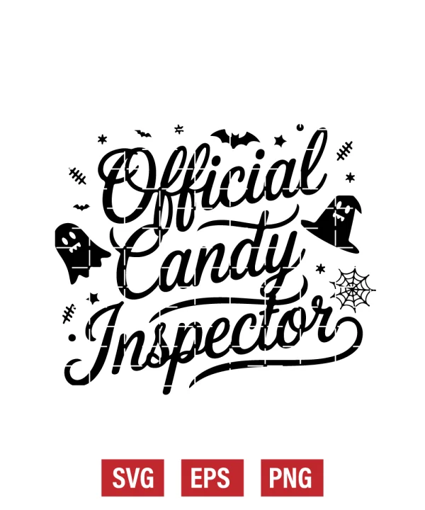 Official Candy Inspector Svg