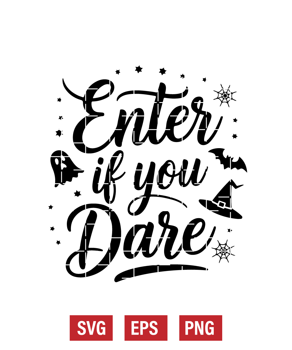 Enter If You Dare Svg