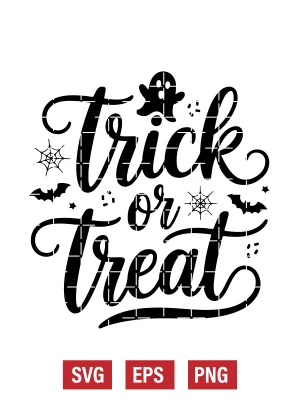 Trick or Treat Svg