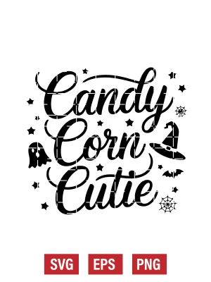 Candy Corn Cutie Svg