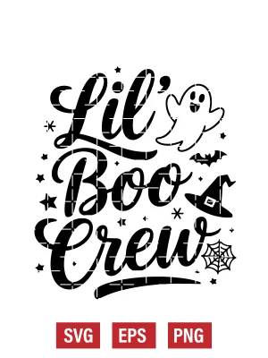 Lil' Boo Crew Svg