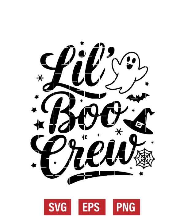 Lil' Boo Crew Svg