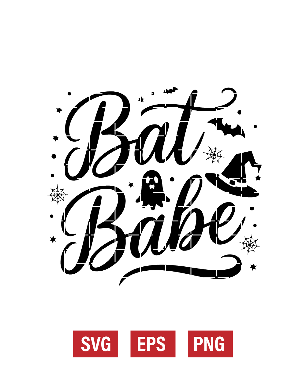 Bat Babe Svg