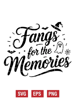 Fangs for the Memories Svg
