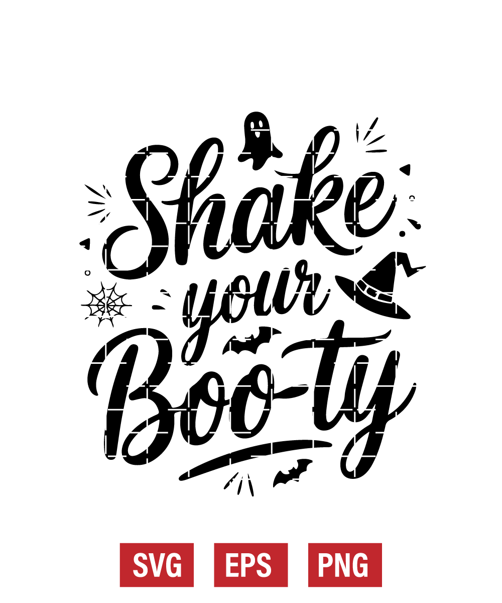 Shake Your Boo-ty Svg