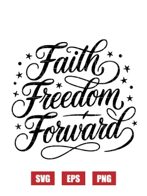 Faith Forward Svg