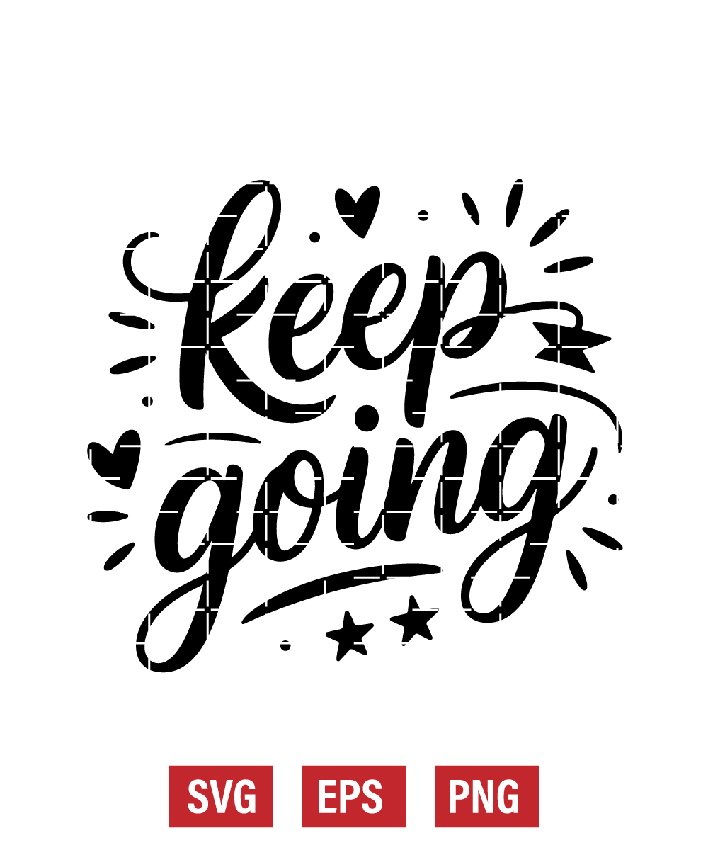 Keep Going Svg