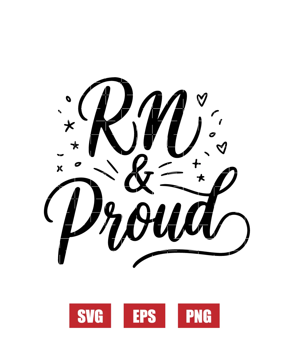 RN & Proud Svg