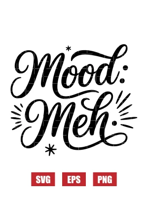 Mood: Meh. Svg