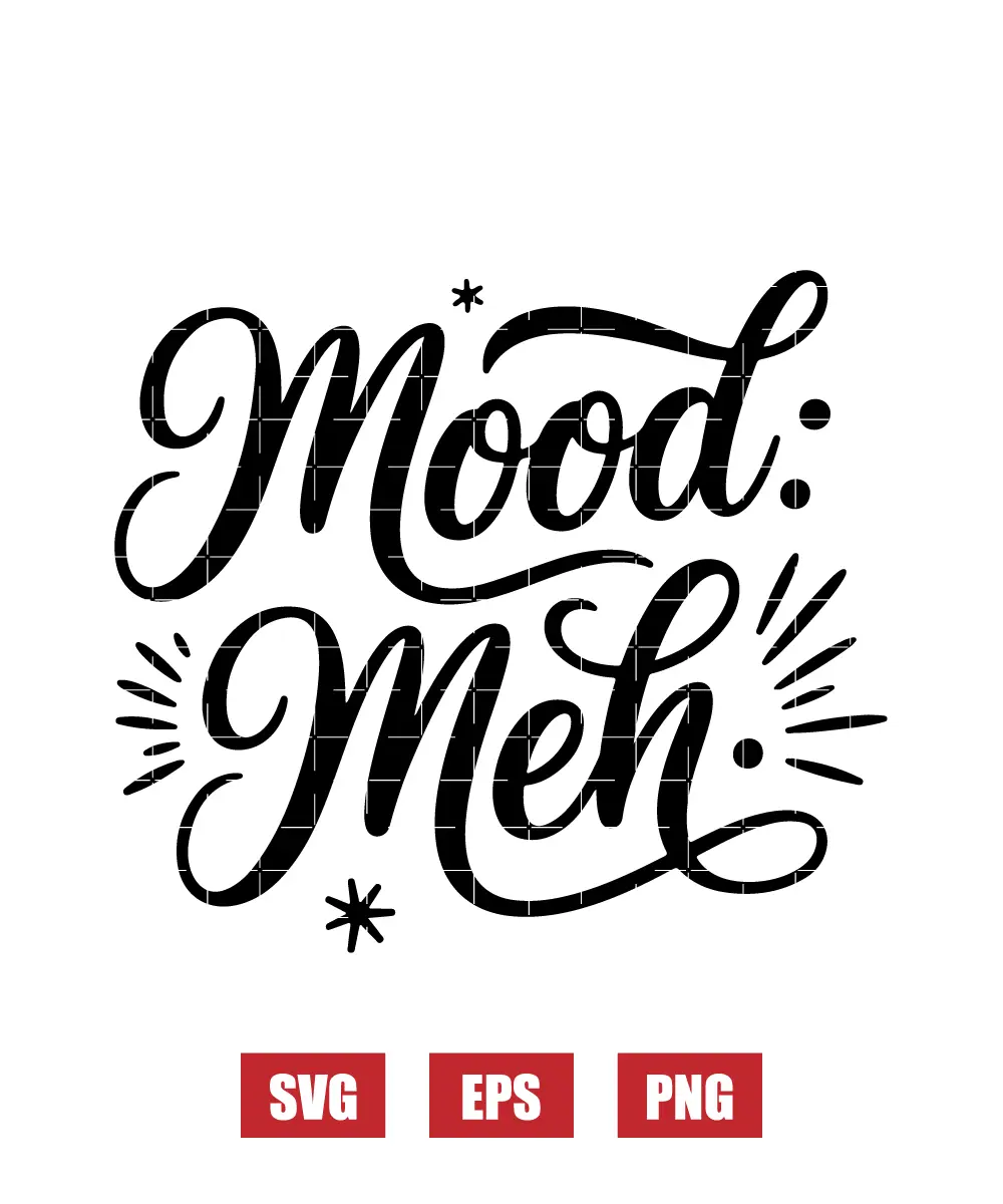Mood: Meh. Svg