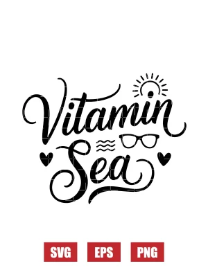 Vitamin Sea Svg
