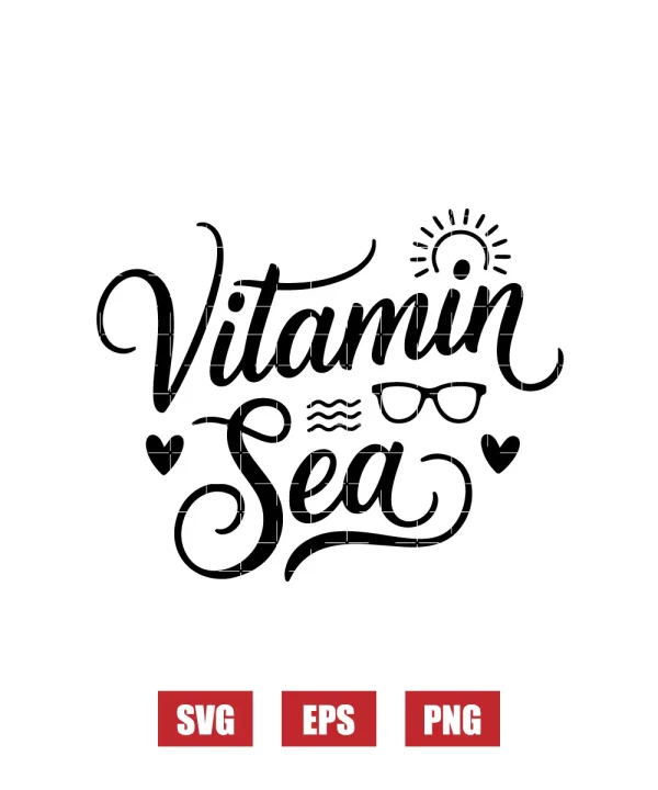 Vitamin Sea Svg