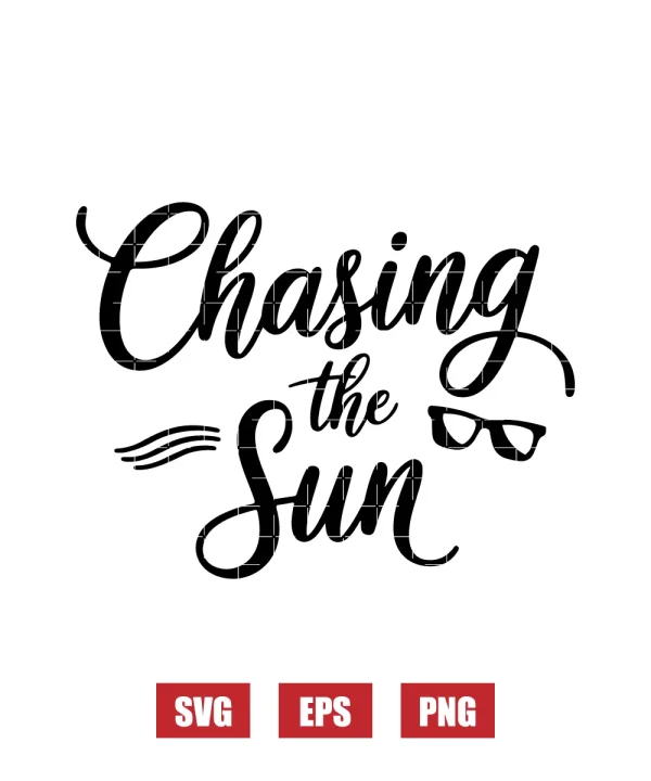 Chasing the Sun Svg