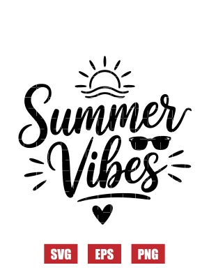Summer Vibes Svg