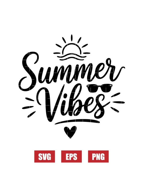 Summer Vibes Svg