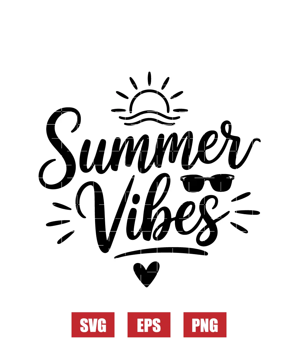 Summer Vibes Svg