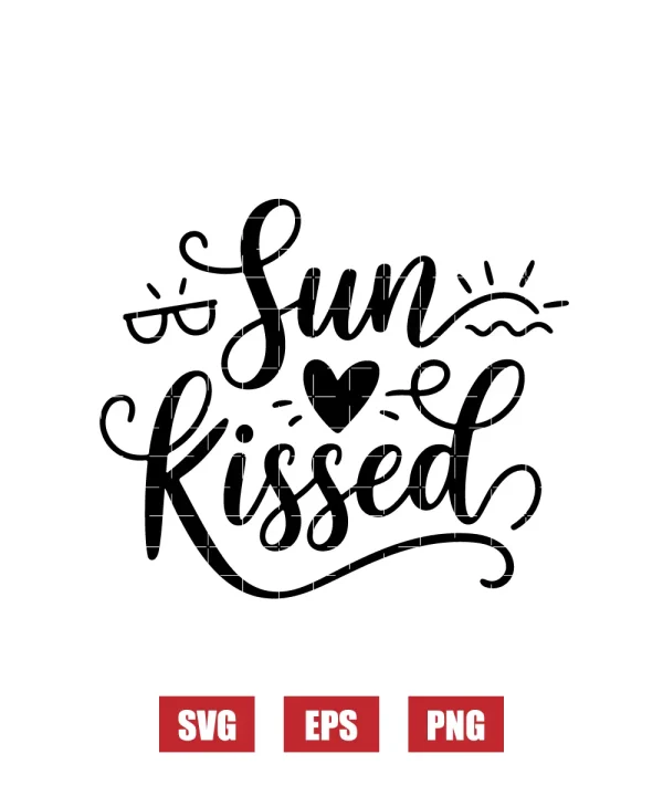 Sun Kissed Svg
