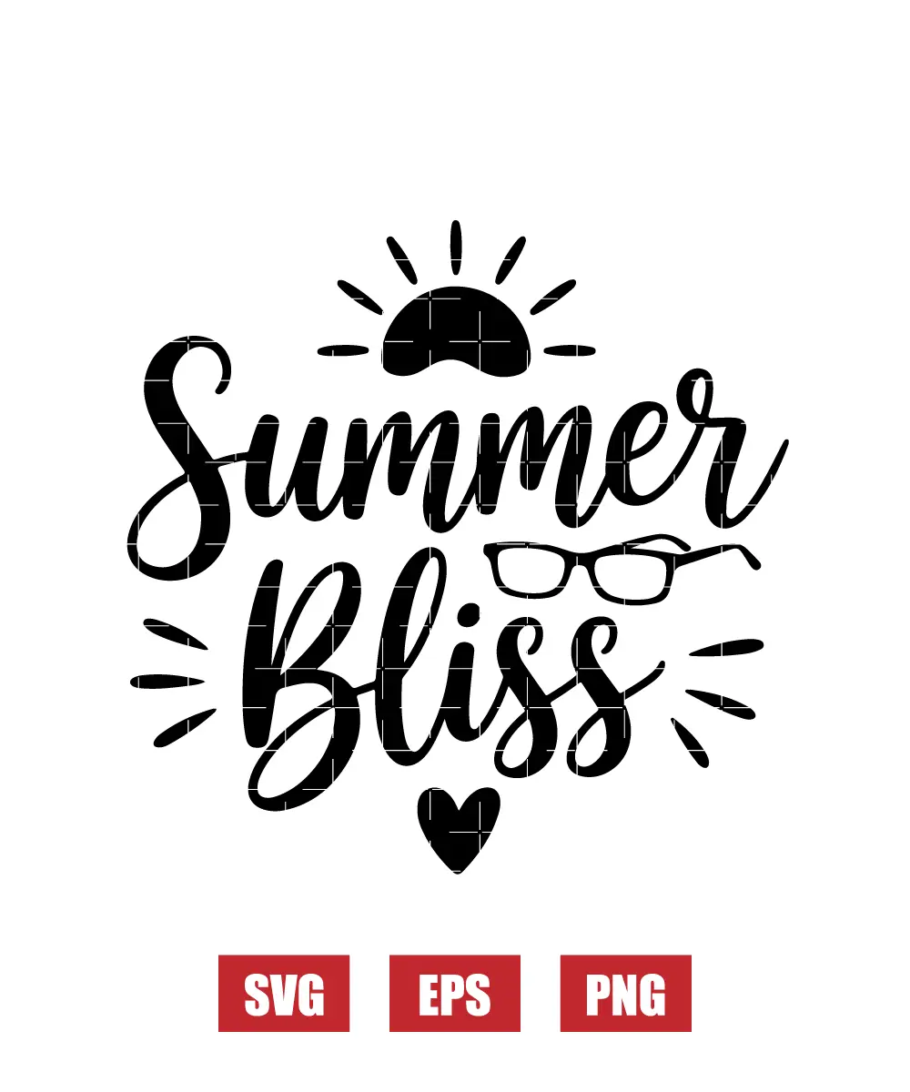 Summer Bliss Svg