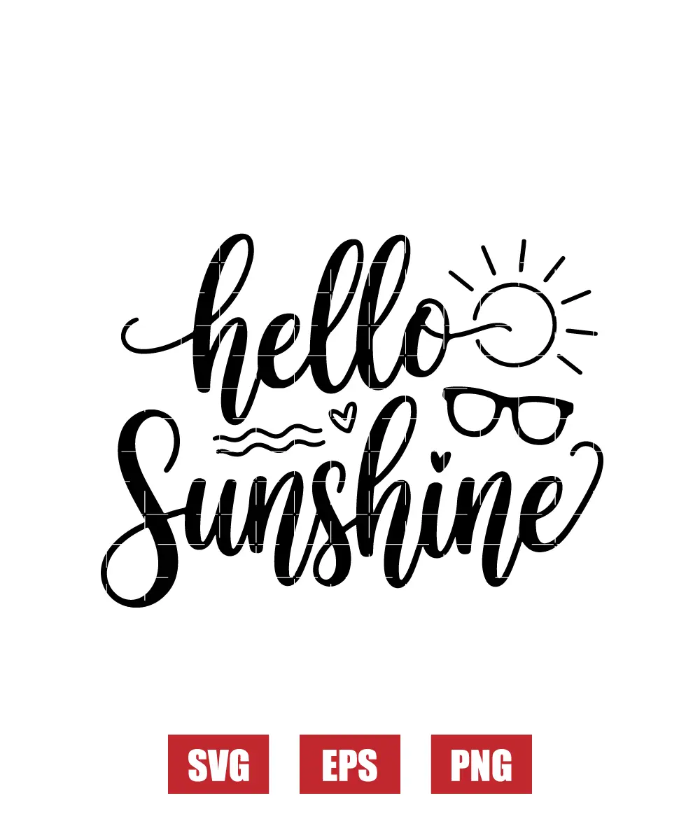 Hello Sunshine Svg