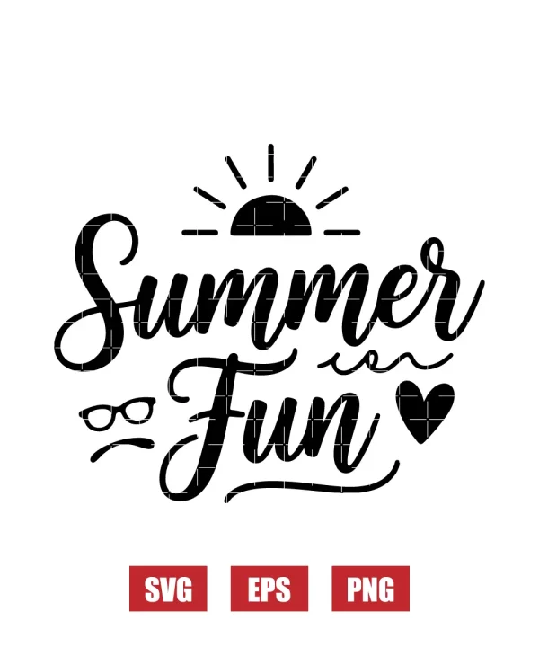 Summer Fun Svg